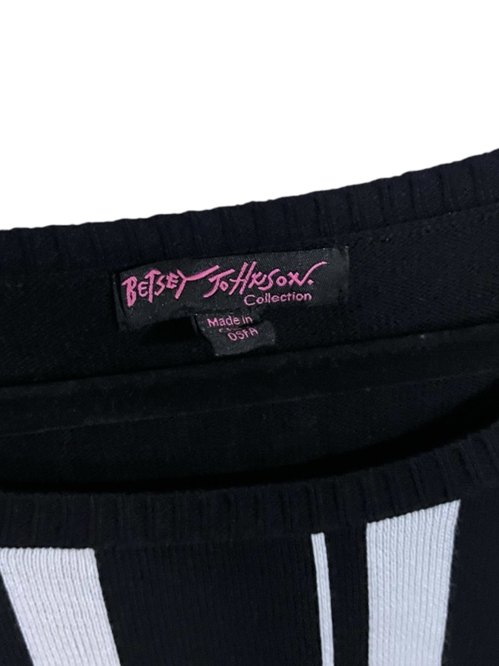 Betsey Johnson Rare Piano “Play Me” Intarsia Batwing Sleeve Sweater One Size - Picture 5 of 6